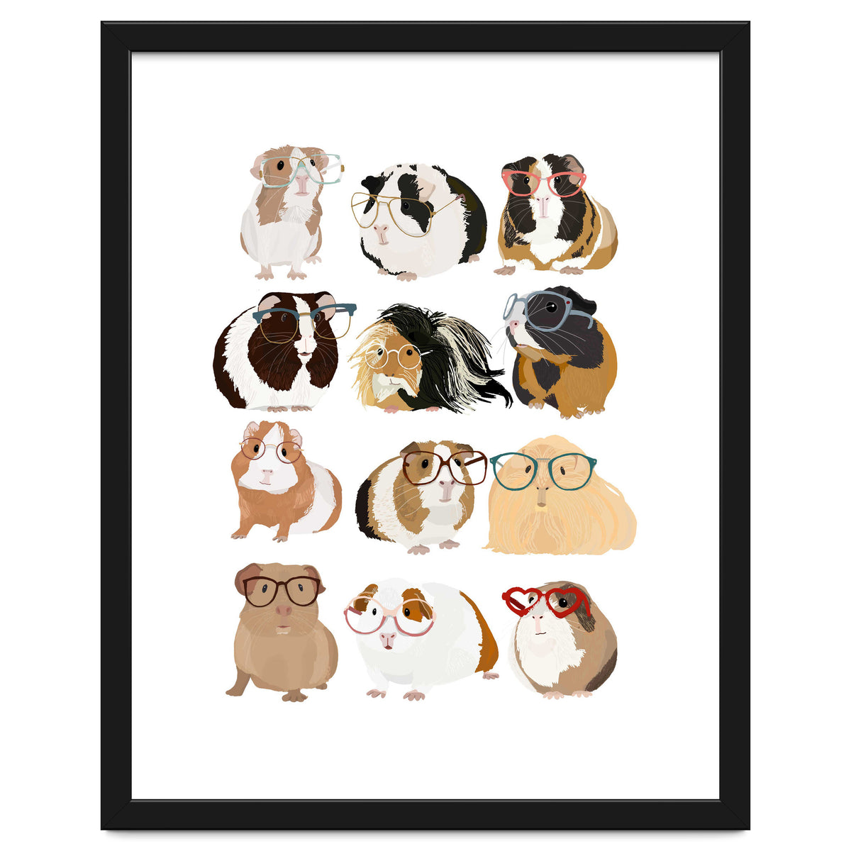 Guinea Pigs in Glasses