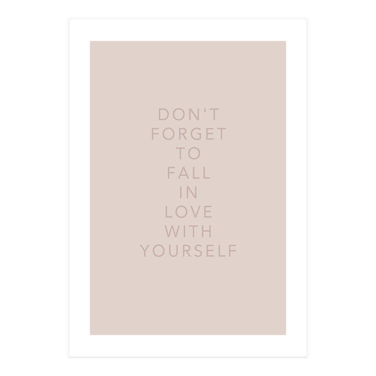 YOURSELF (Print Only)