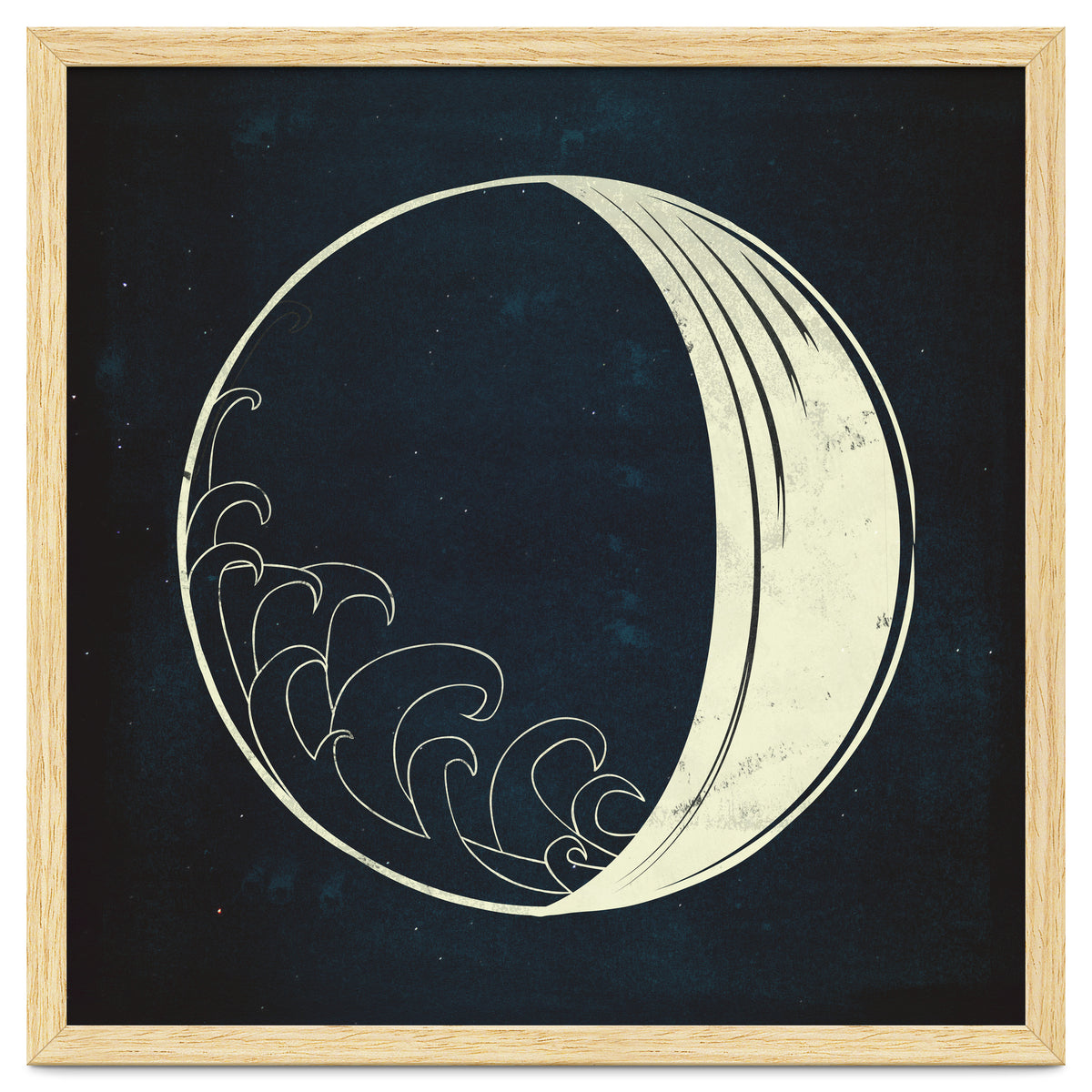 Tidal moon