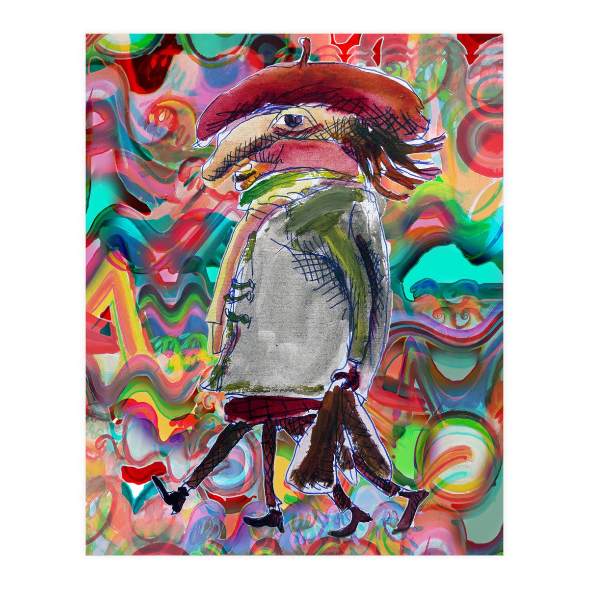 Estrella Del Arte 4 B (Print Only)