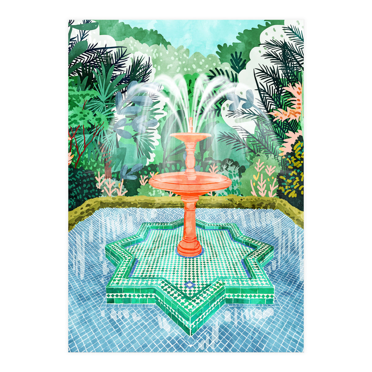 The Fountain Of Life (Print Only)