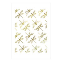 Golden Dragonflies (Print Only)