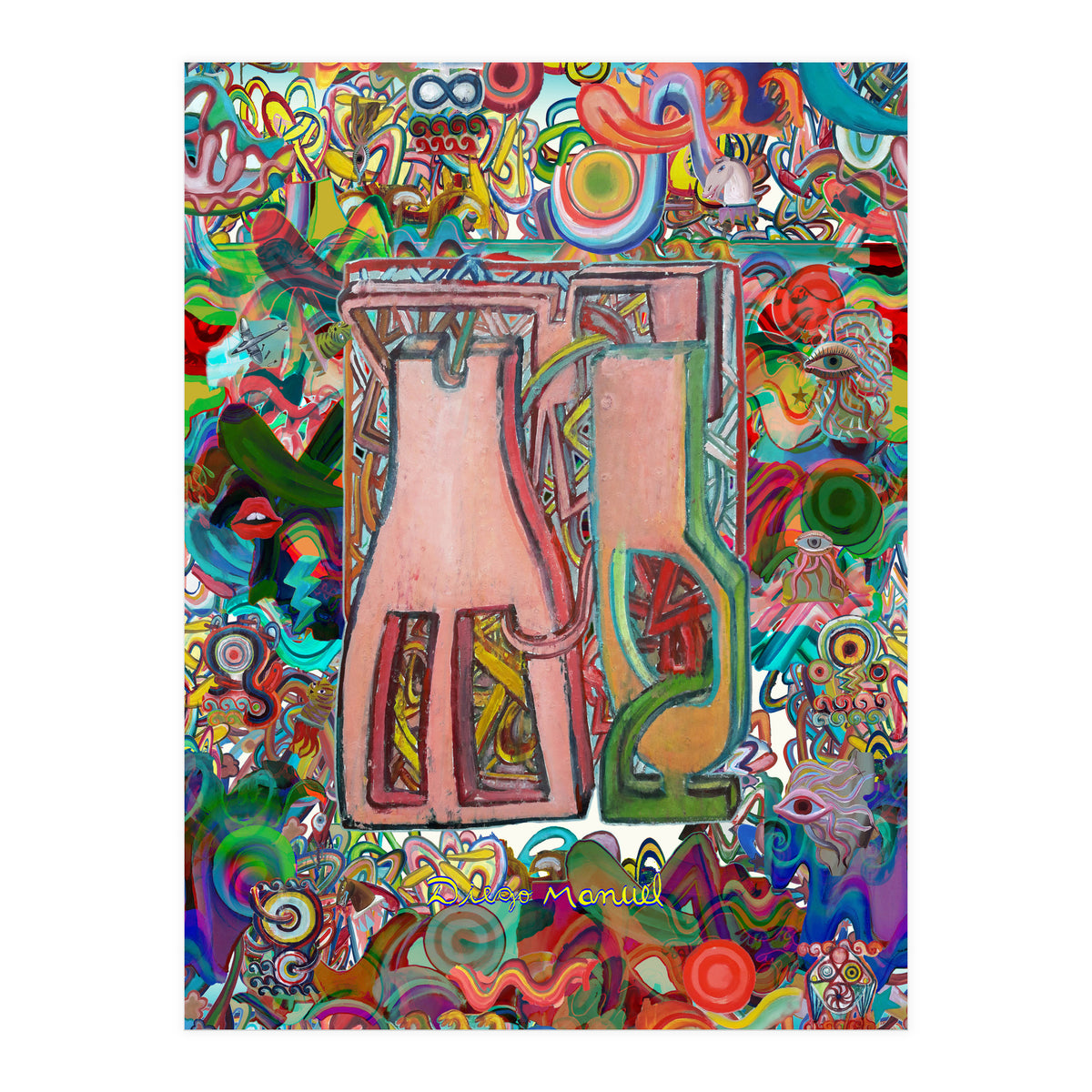 Graffitis 2021 Tapiz 8 (Print Only)