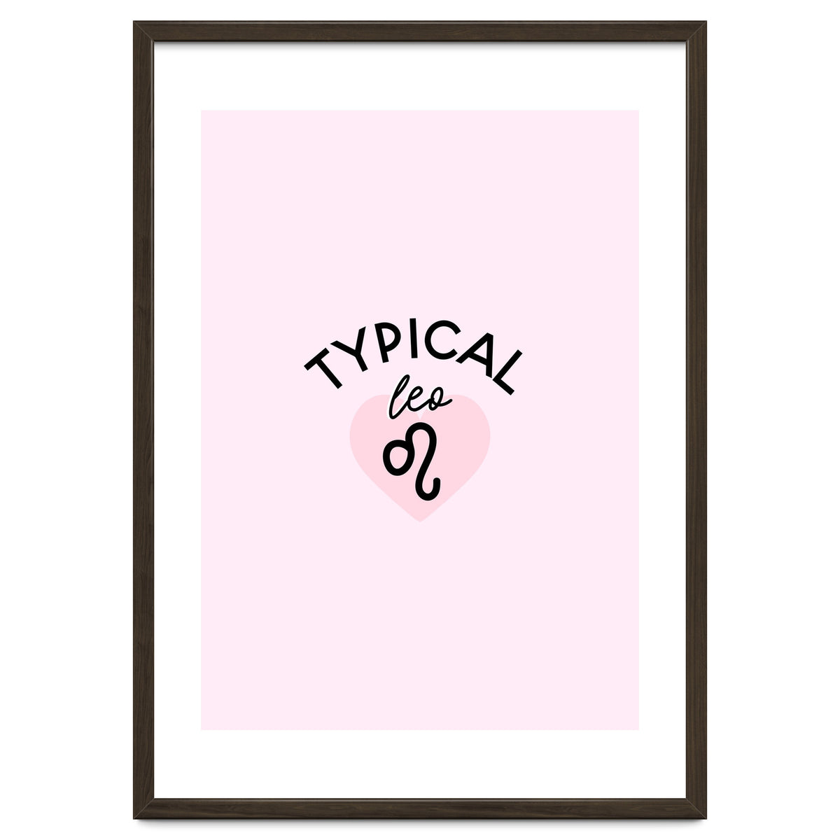 Typical Leo Horoscope Print