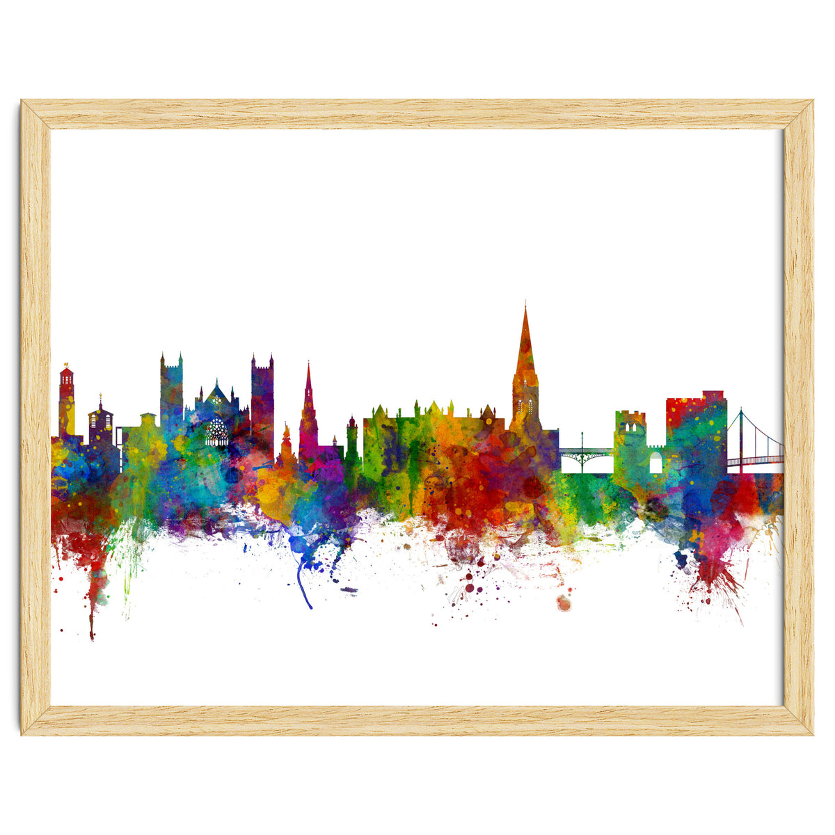 Exeter England Skyline