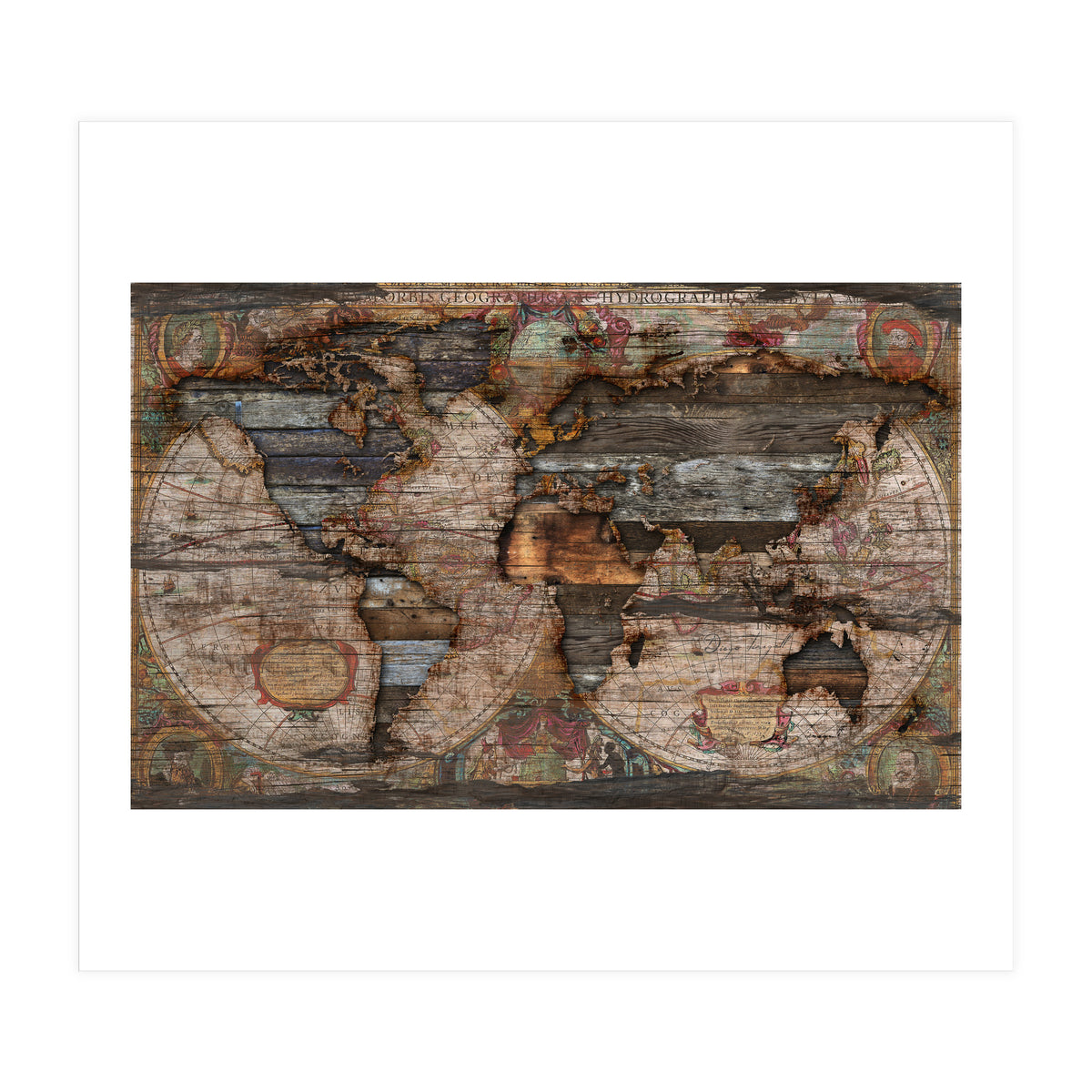 Reclaimed Map (Print Only)