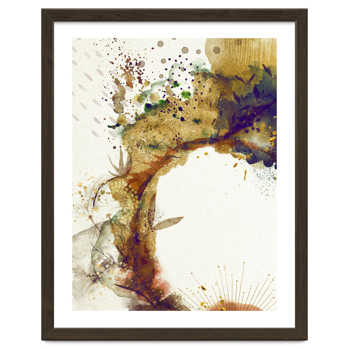 Abstract Floral - Autumn Winds