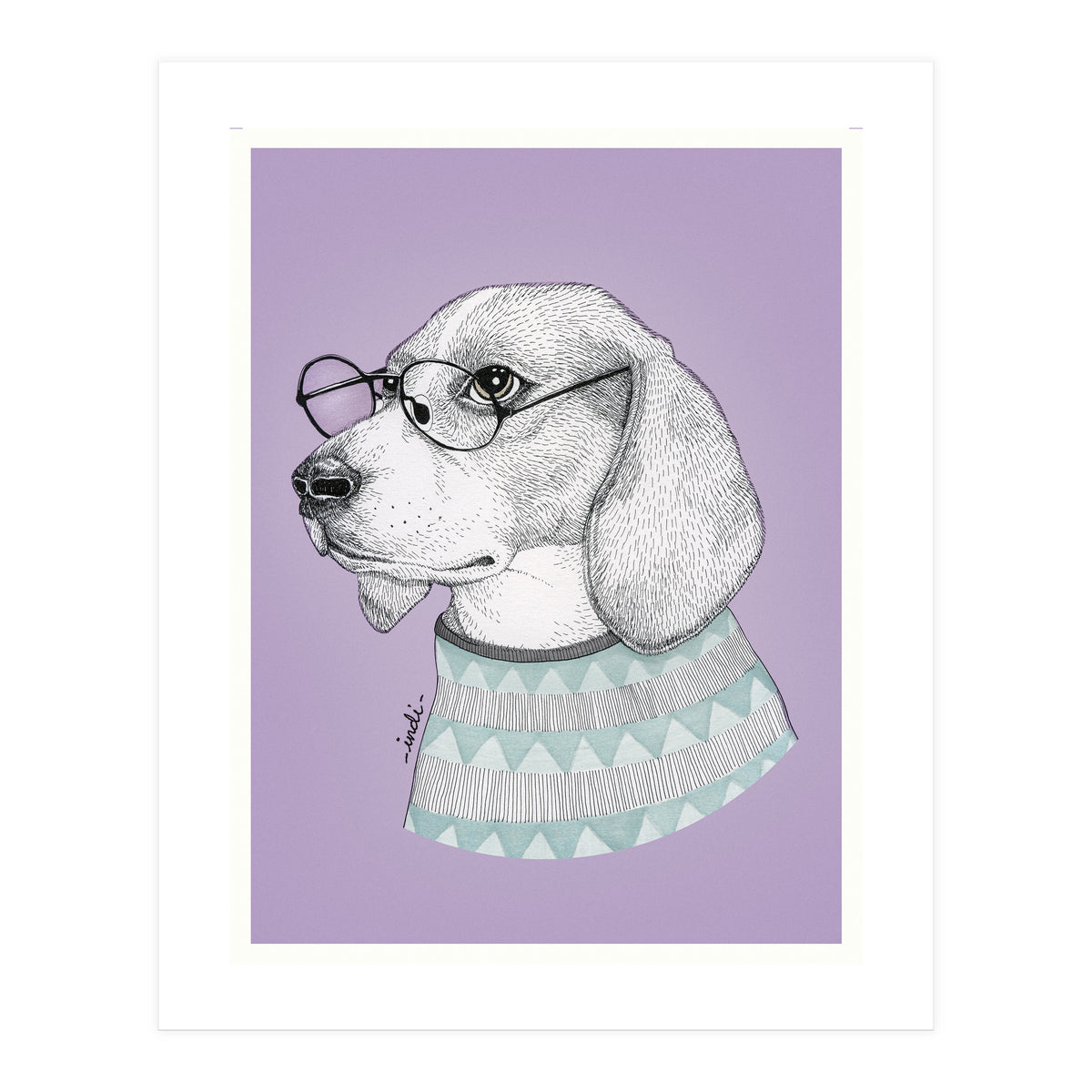 Beagle (Print Only)