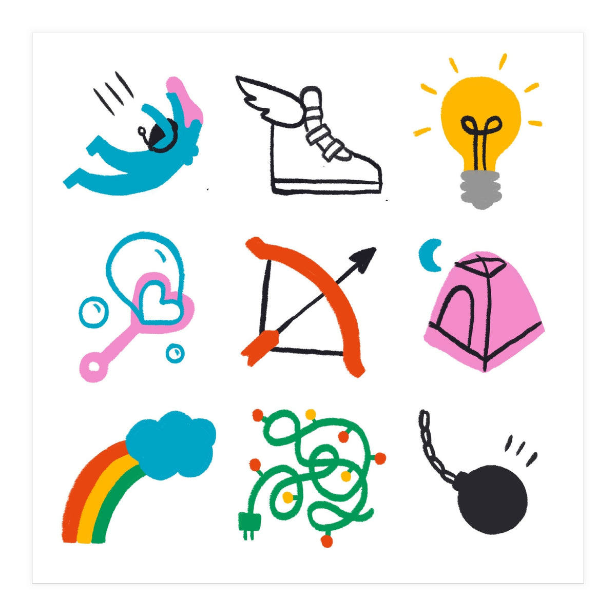 Sagittarius Emoji (Print Only)