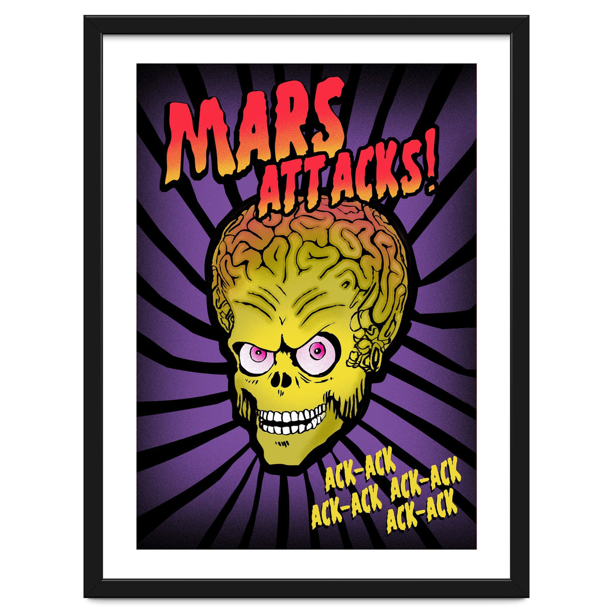 Mars Attacks movie poster