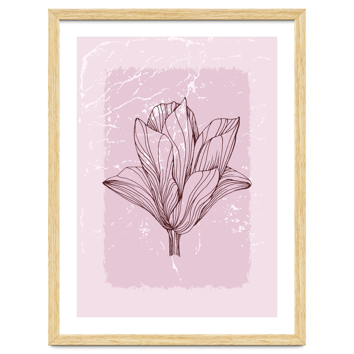 Magnolia Abstract Geometric Nordic