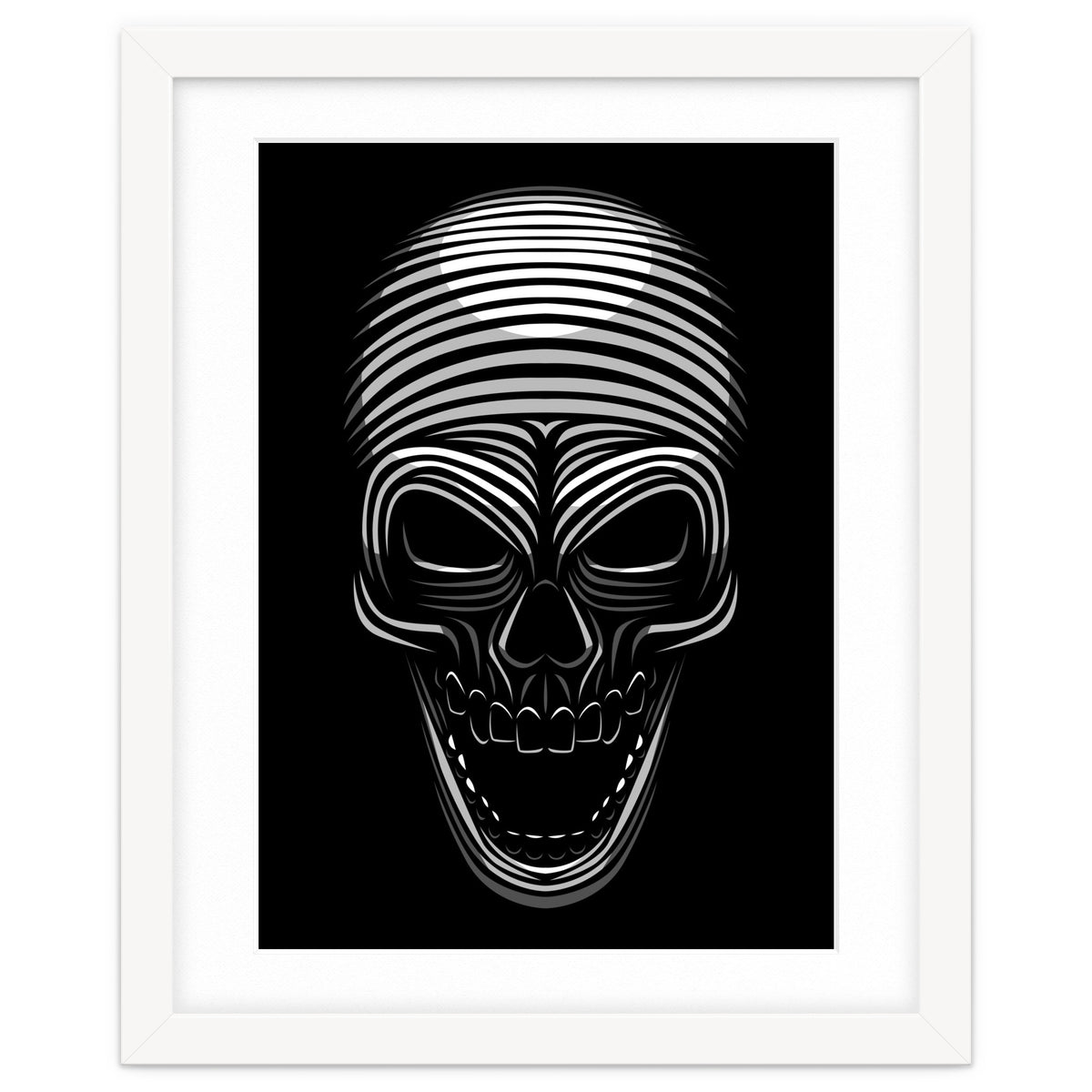 Lines Skull