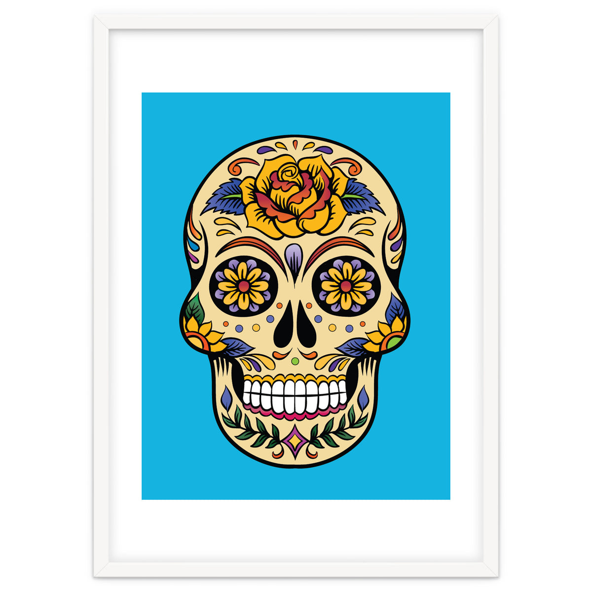 Colorful Skull II