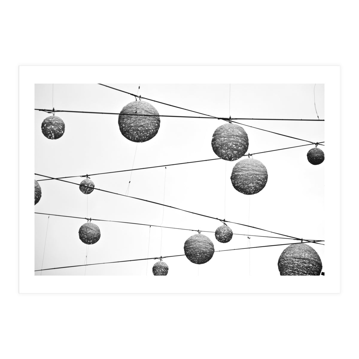 Light Balls, Urban London (Print Only)