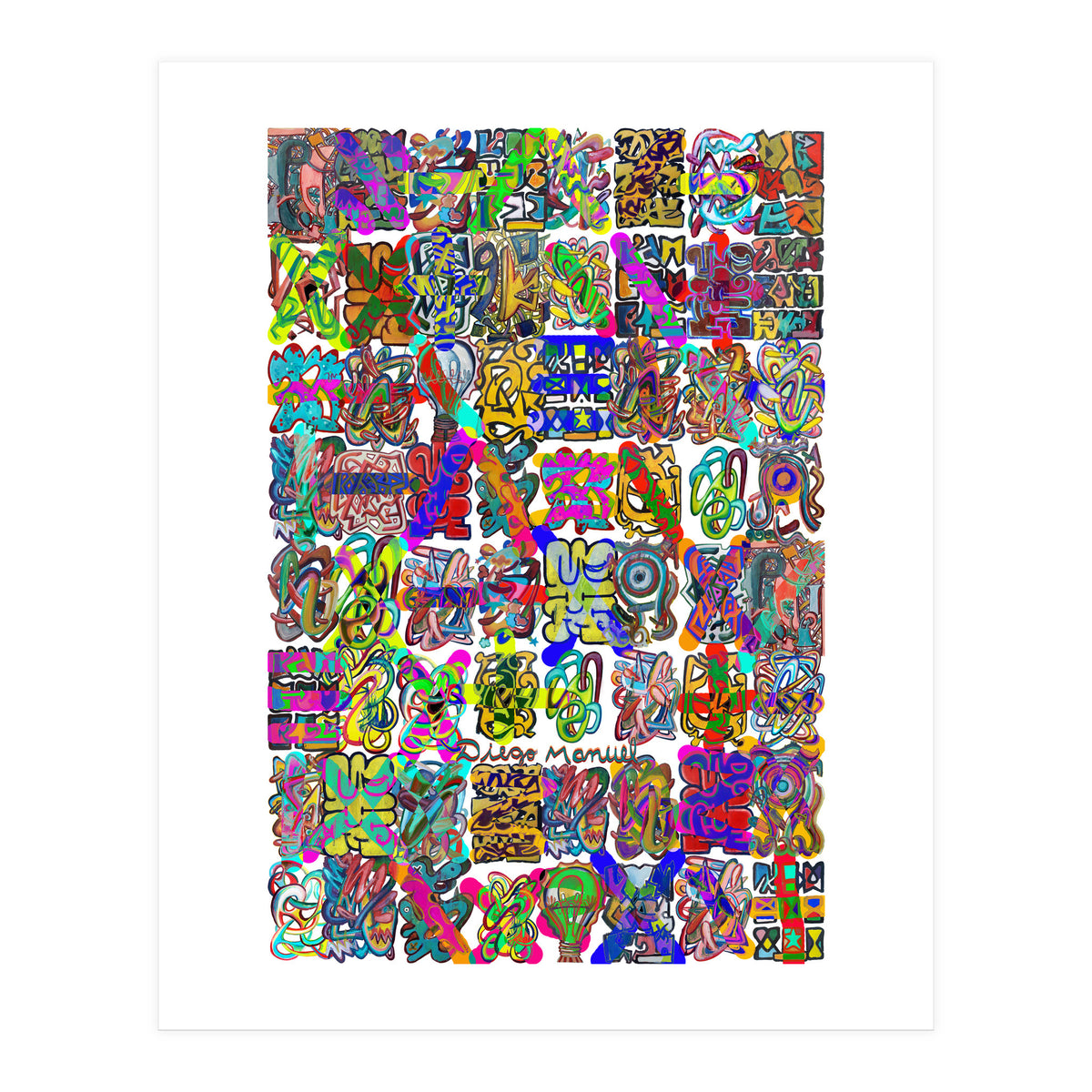 Graffitis B (Print Only)