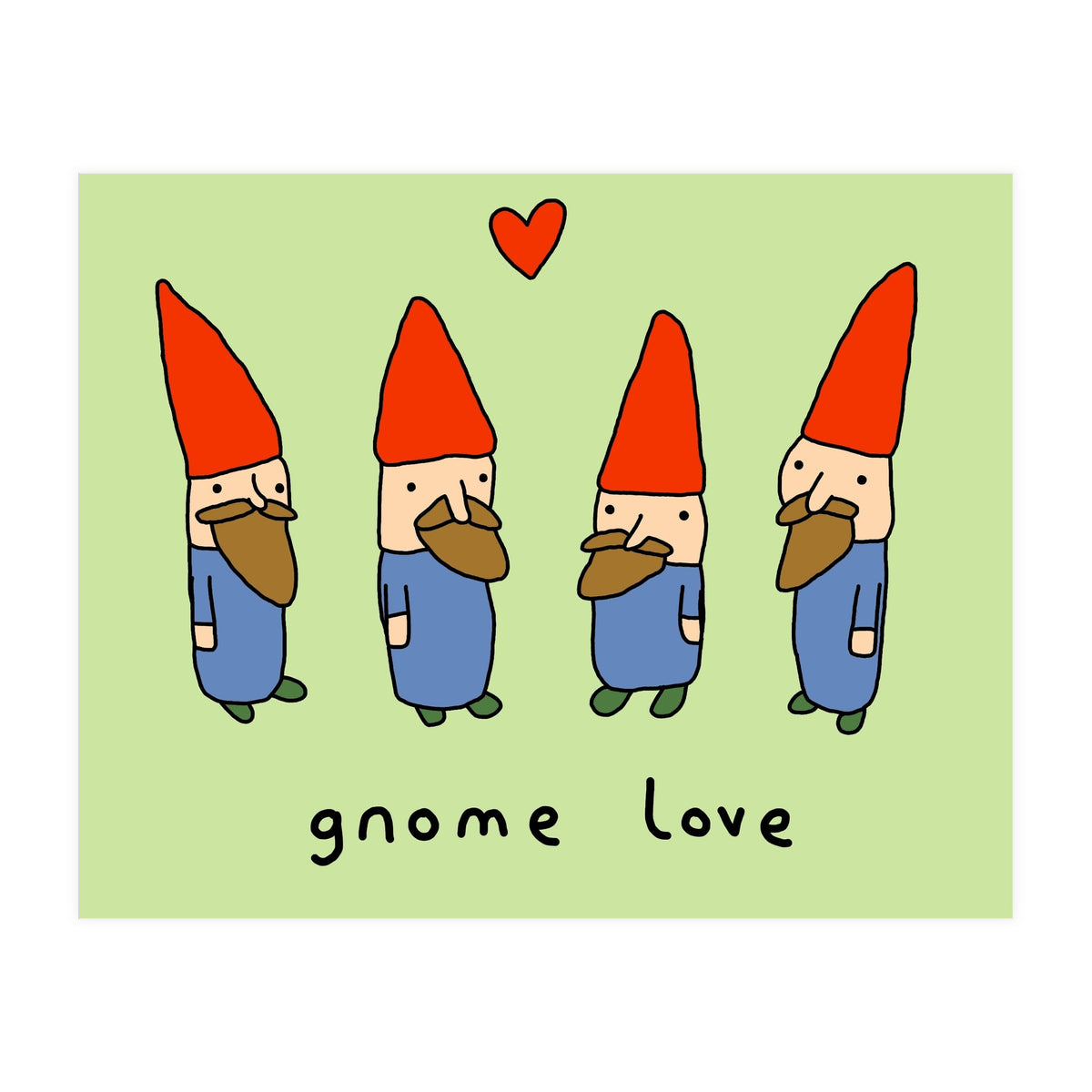 Gnome Love (Print Only)