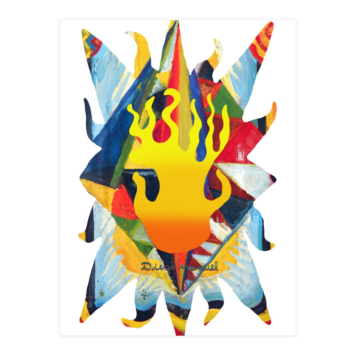 Fuego 12 Copia (Print Only)