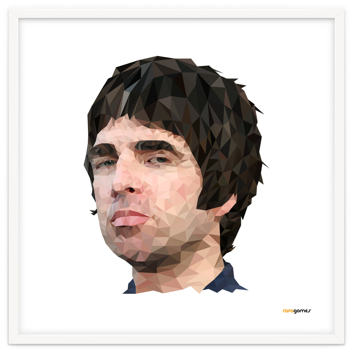 Noel Gallagher Low Poly