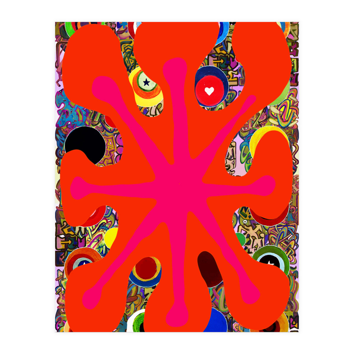 Fuego Y Graffiti 89 (Print Only)