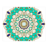 Blue and Gold Mandala (Print Only) thumbnail