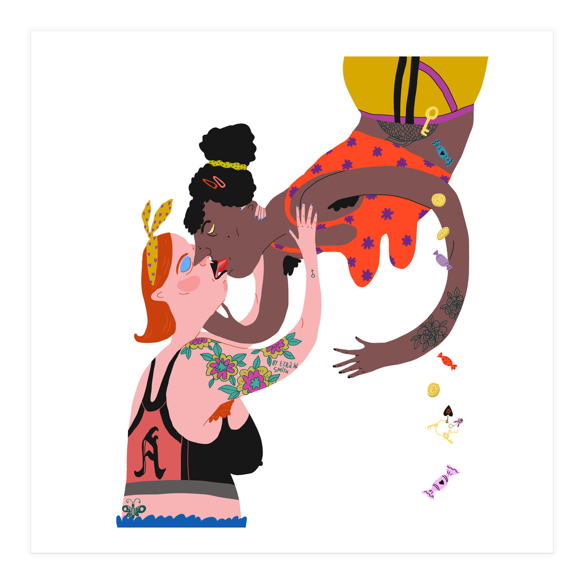 Hello Kiss (Print Only)