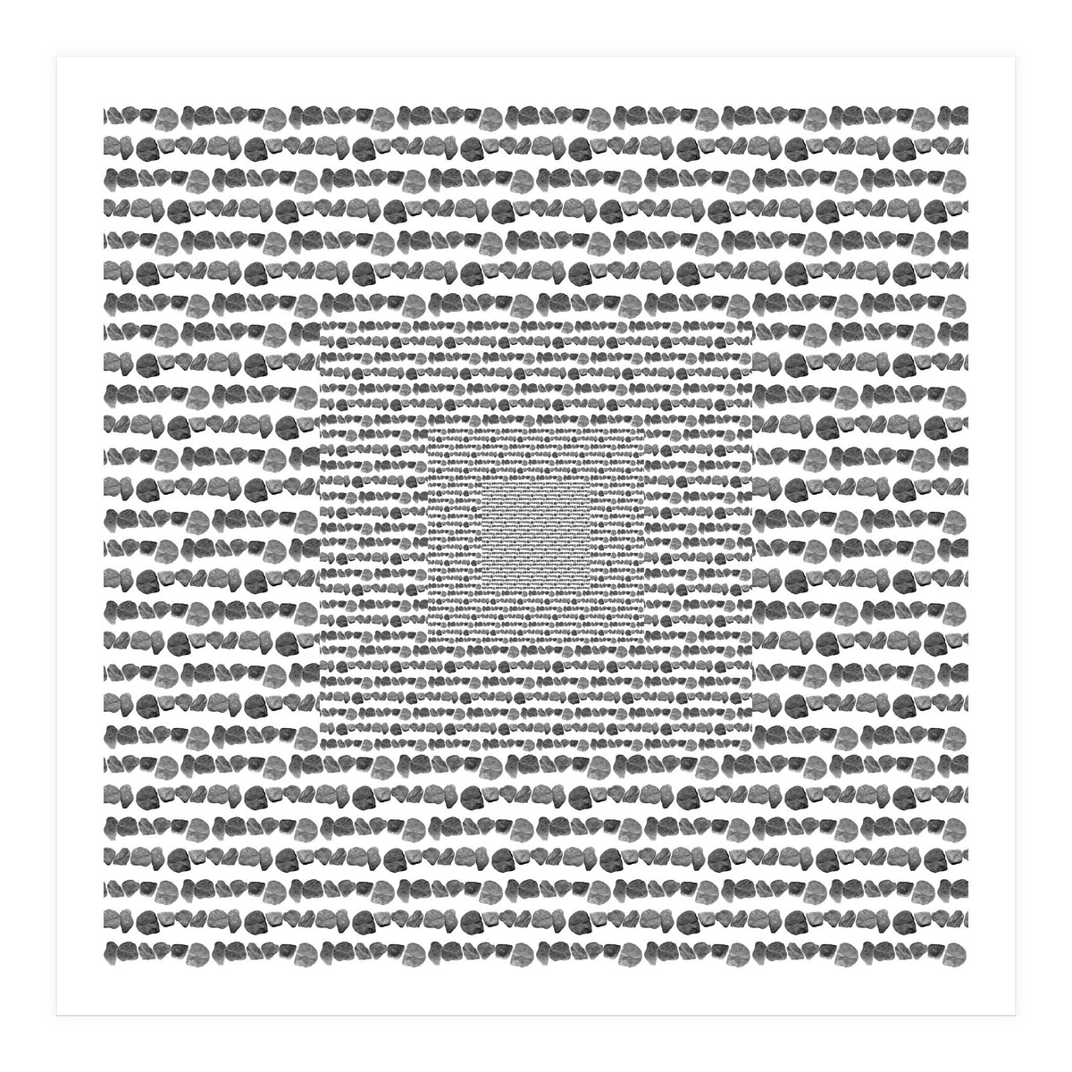 Squares with stones (Print Only)