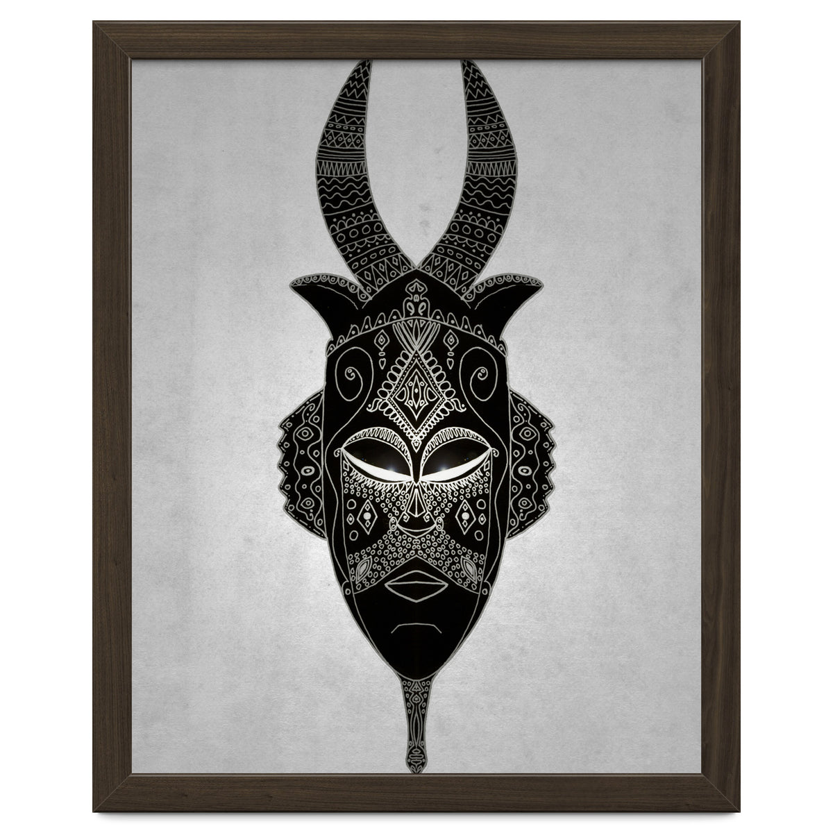 Horned Tribal Mask
