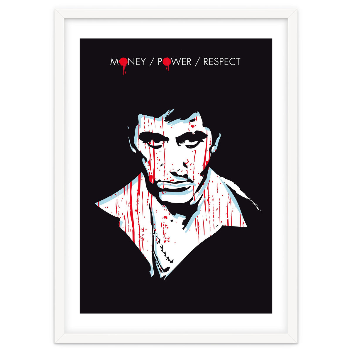 Tony Montana Scarface movie poster