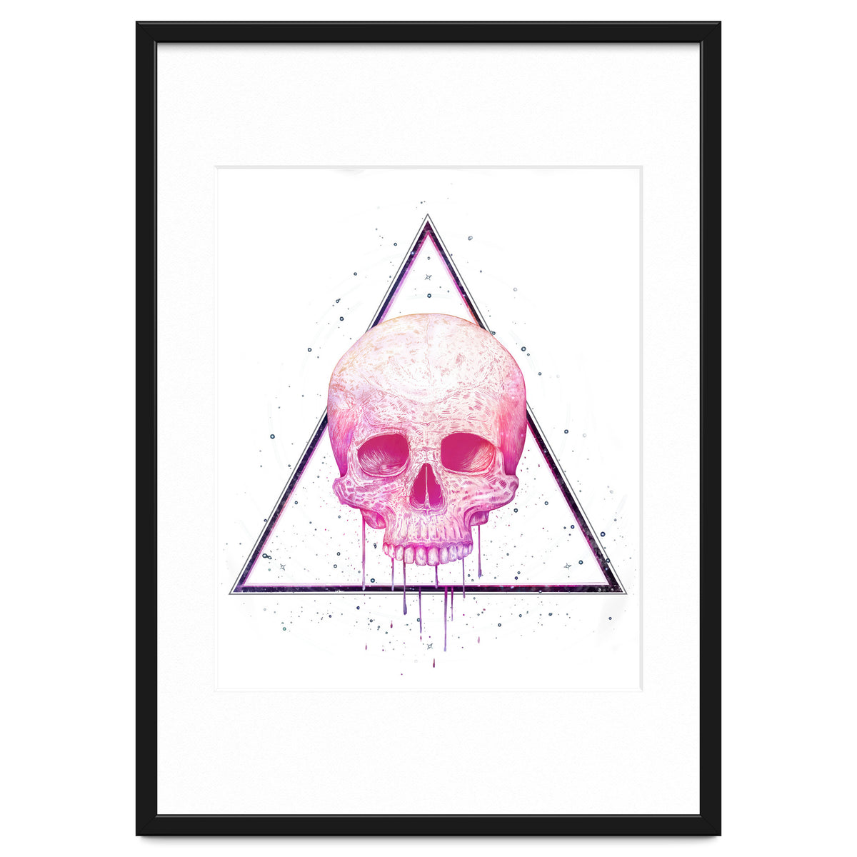 Skull In Triangle