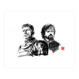 Jaime And Tyrion lannister (Print Only) thumbnail