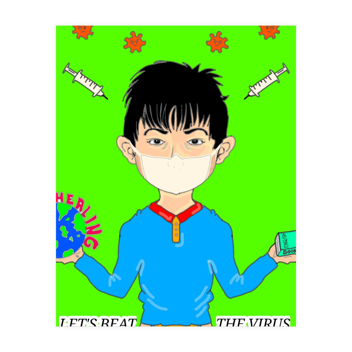 Let's Beat the Virus (Print Only)