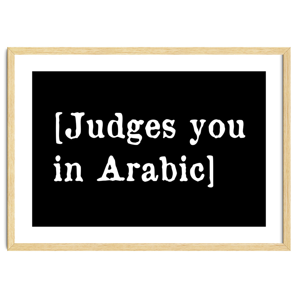 Judges You In Arabic
