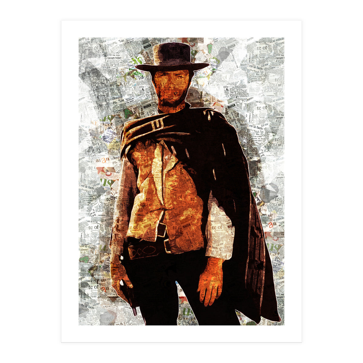 Clint Eastwood (Print Only)