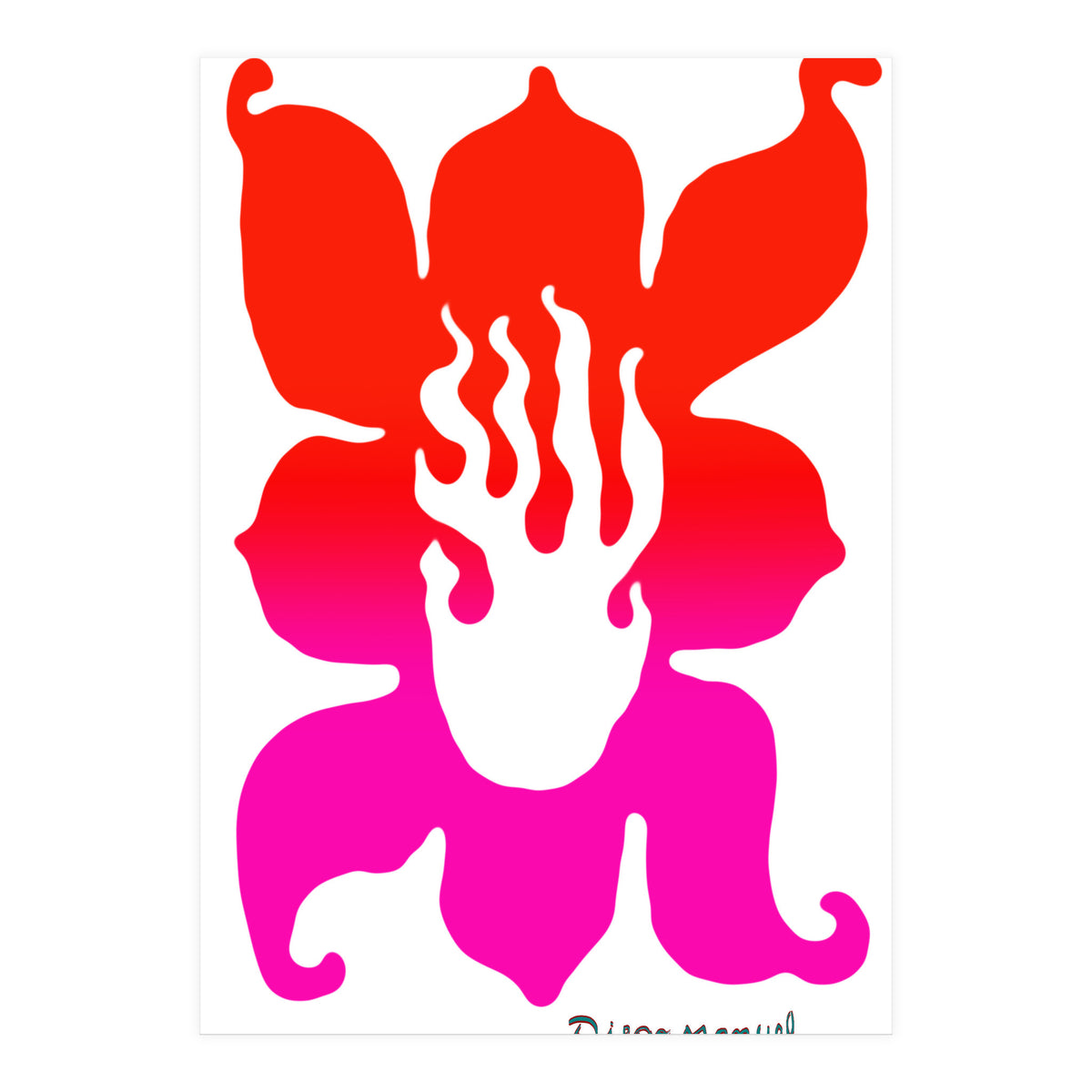 Fuego 106 Copia (Print Only)