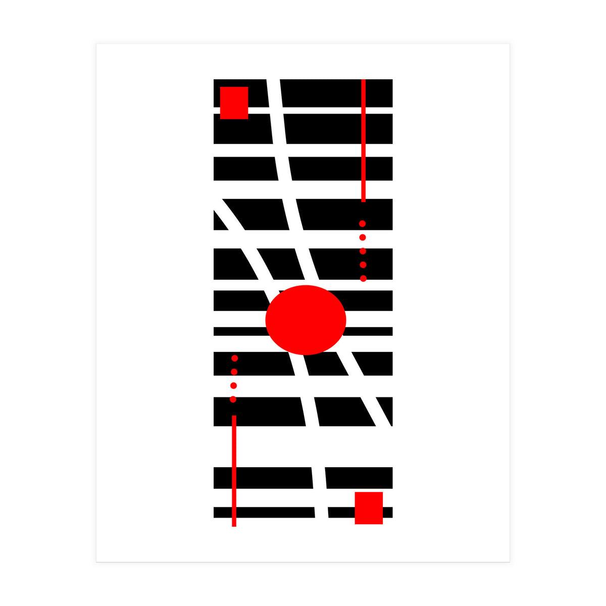 Abstrato Geométrico 41.5 (Print Only)