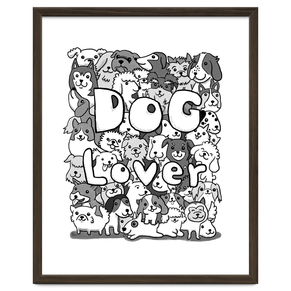 Doodle 72:  Dog Lover