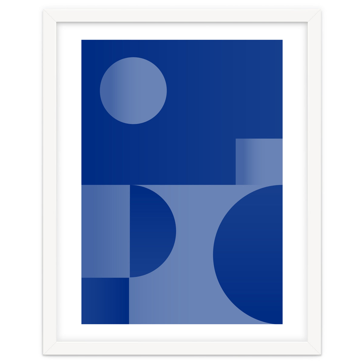 Midnight sea dreams | abstract modern