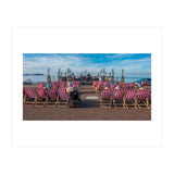 Llandudno Band Stand on a summers evening (Print Only) thumbnail