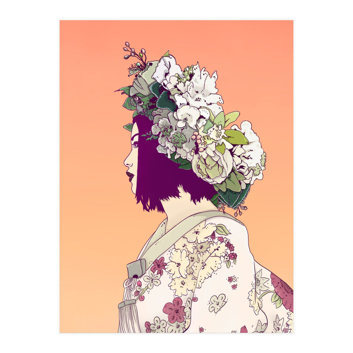 Geïsha under the Sun (Print Only)