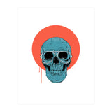 Blue Skull II (Print Only) thumbnail