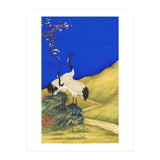 Cranes Under A Cobalt Sky 4 (Print Only) thumbnail