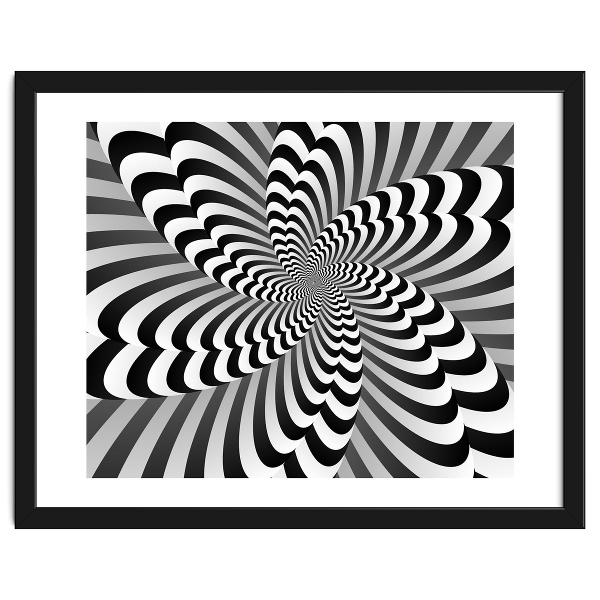 Abstract Optical Illusion