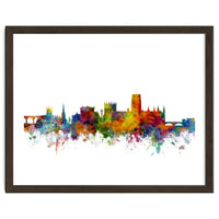 Durham England Skyline Cityscape