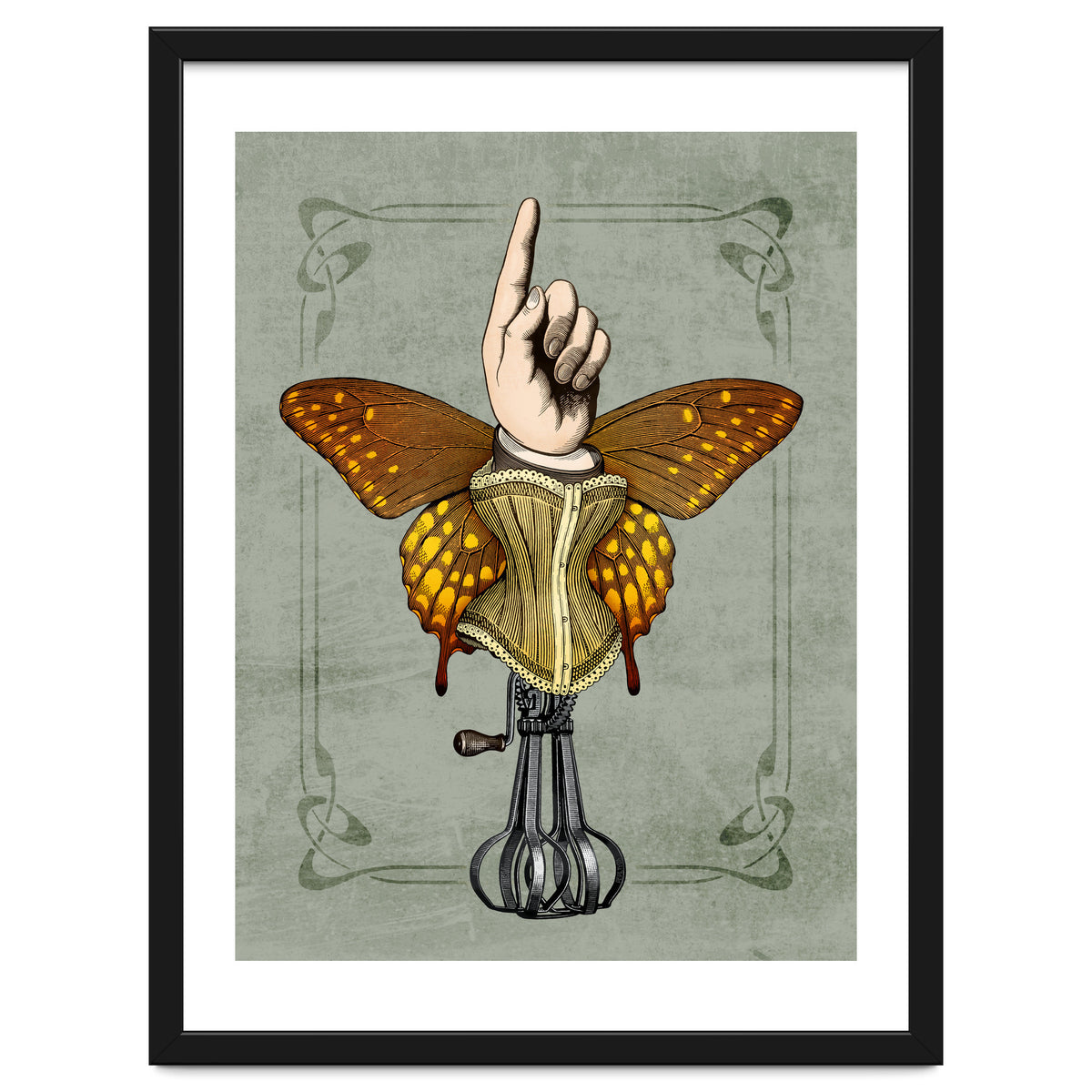 Butterhand Portrait