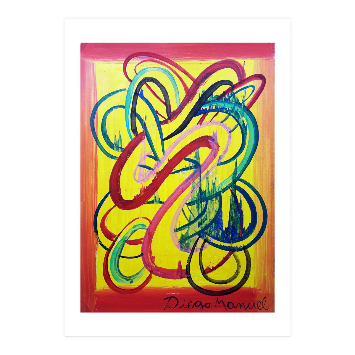 Formas En El Espacio 25 (Print Only)