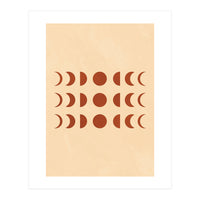 Lunar Eclipse Moon Phases II (Print Only)