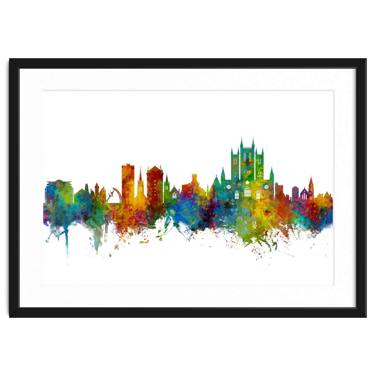 Lincoln England Skyline