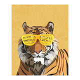 Hip Hop Tiger Yellow Shades (Print Only) thumbnail