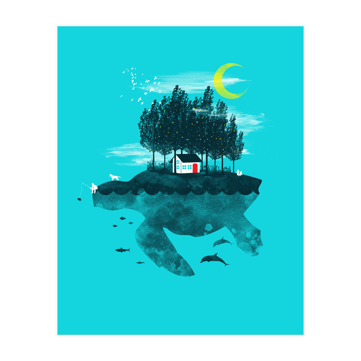 Moving Island (Print Only)