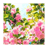 Day dreaming under the blooming Bougainvillea | Summer botanical Floral Vintage Garden Painting (Print Only) thumbnail